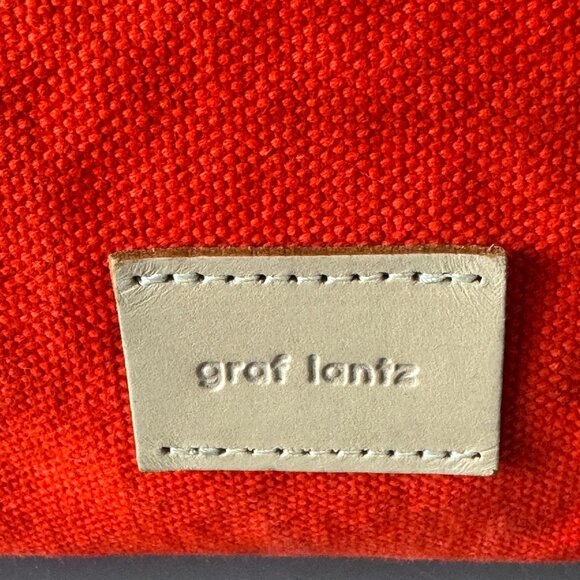 Graf Fantz Red Cavnas Tote Bag - Picture 3 of 15